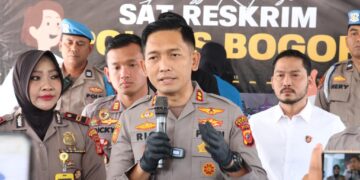 Sat Reskrim Polres Bogor Berhasil Mengamankan Pelaku Pengrusakan Mobil yang Viral di Medsos