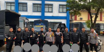 Polres Bogor Berhasil Amankan 7 Orang Angota Gangster di Wilayah Cibinong Bogor
