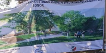 Pelaksanaan Proyek Revitalisasi Penataan Destinasi Situ Kemang Bogor Menuai Polemik Masyarakat Sekitar