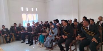 Karman Penghulu Bagan Nibung Terima Nilai A, Lulus Ujian Sidang Artikel dan Yudisium Univeritas Labuhan Batu