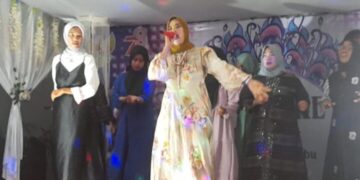 HUT RI ke-78, Pemerintah Kepenghuluan Sungai Kubu Gelar Lomba Karaoke