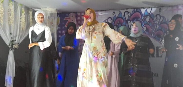 HUT RI ke-78, Pemerintah Kepenghuluan Sungai Kubu Gelar Lomba Karaoke