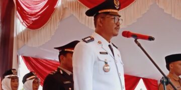 Camat Kubu Dr. Syafrizal, S.Ag., M.IS Jadi Irup HUT Kemerdekaan RI ke 78 Kecamatan Kubu