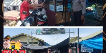 Polsek Kualuh Hulu Giat Lakukan Patroli Dialogis di Kampung Bebas dari Narkoba