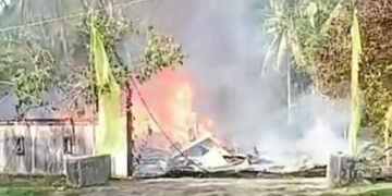 Begini Kronologis Kebaran Rumah di Desa Sawangaoha Kolaka Utara