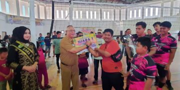 Turnamen Bola Voli Bupati Rohil Cup Resmi