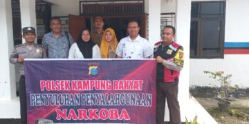Giat Posko Kampung Bebas Narkoba ( KBN ) Dusun Bis Ii Desa Pekan Tolan