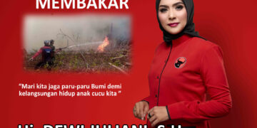 Dewi Juliani Ajak Semua Warga Jaga Hutan Sebagai Paru-Paru Bumi