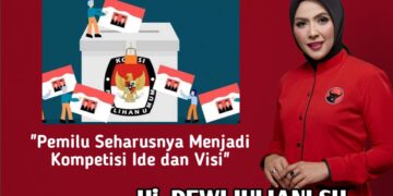 Dewi Juliani : ” Pemilu Seharusnya Menjadi Kompetisi Ide dan Visi ..”