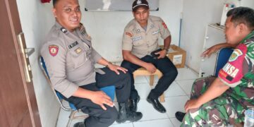 Sinergitas TNI-POLRI Wilayah Hukum Polsek Parungpanjang Monitoring Pihak Keamanan Ajak Warga Jaga Kamtibmas dan Cegah TPPo