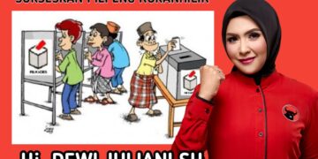 Dewi Juliani Harap Pilpeng Serentak di Rohil Berjalan Lancar