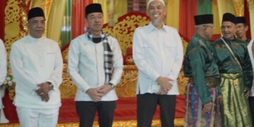 IKMROHIL Kota Dumai Sambut Bupati Rohil Dalam Acara Maulid Nabi S.A.W, 1445 H / 2023 M