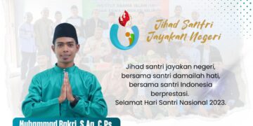 Momen Hari Santri 2023, Muhammad Bakri Katakan Solidaritas Untuk Masyarakat Ghaza, Palestina