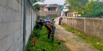 Kegiatan Kerja Bakti untuk Kebersihan dan Kenyamanan di Desa Kuta