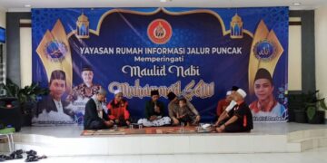 Komunitas Informasi Jalur Puncak IJP Merayakan Maulid Nabi Besar Muhammad SAW Ke-3