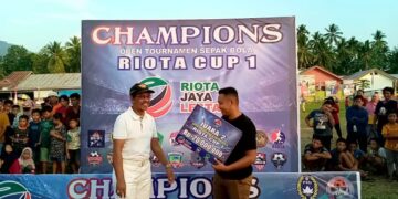 Penutupan Turnamen Sepak Bola PT Riota Jaya Lestari, Membangun Komitmen dan Hubungan Sosial