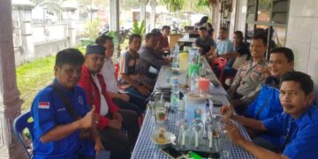 Jalin Sinergitas Kapolsek Bagan Sinembah Gelar Coffe Morning Bersama Insan Pers