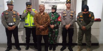 Apel Gabungan Persiapan Pergantian Tahun 2023-2024 di Ciomas, Bogor