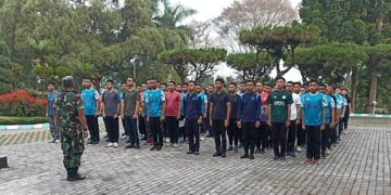 Pelatihan Dasar untuk Calon CPNS BMKG di Desa Kopo, Kabupaten Bogor