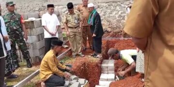 Babinsa Desa Curug Hadiri Kegiatan Syahriahan MUI dan Peletakan Batu Pertama Pembangunan Sekolah dan Pontren Insan Kamil