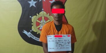 Residivis Pelaku Narkotika Di Kebun Sawit Diamankan Polsek Panai Tengah