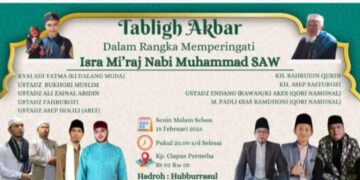 Isra Miraj: Mengukuhkan Iman dan Ketakwaan Terhadap Masyarakat Kampung Ciapus Permeha RT 02