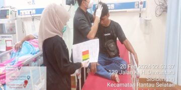 Bendahara DPD PJS Sumut Samuel Tampubolon Diduga Dianiaya Kapolres Labuhanbatu