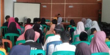 Menyambut Bulan Suci Ramadhan, Pemerintah Desa Sukaharja Santuni Puluhan Yatim dan Dhuafa