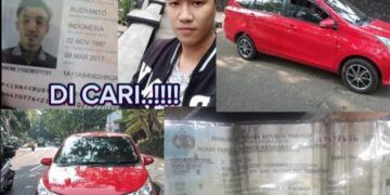 Satu Unit Mobil Calya Warna Merah Dibawa Kabur Oleh Maling di Bogor