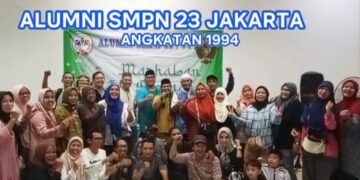 Alumni SMPN 23 Jakarta Angkatan 94 Santuni Anak Yatim dan Dhuafa