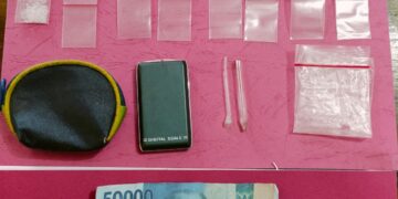 Polsek Bilah Hilir Polres Labuhan Batu Tangkap Pengedar Narkotika di Desa Sei Tampang
