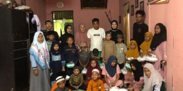 PAC-GRIB Kecamatan Panai Hulu Menyantuni Anak Yatim