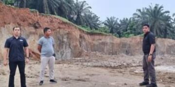 Polres Tebingtinggi Menindaklanjuti Laporan Penambangan Tanah dan Pasir Ilegal di Desa Naga Kesiangan