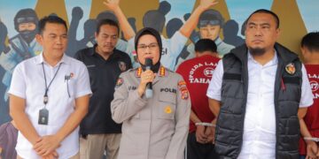 Polda Lampung Bekuk 3 Pembobol Minimarket di Natar Lampung Selatan