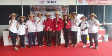 Pembukaan Rakernas PDI Perjuangan: GNTI Riau Perkenalkan Produk UMKM