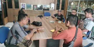 Pengurus FWBB Gelar Silaturahmi dan Ngopi Bareng di SMAN 1 Bagan Sinembah