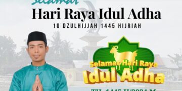 Ucapan Selamat Hari Raya Idul Adha 1445 H dari Founder Cinta Kebaikan