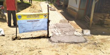 Pemdes Citeluk Bangun Infrastruktur untuk Pengembangan Ekonomi Desa Pandeglang