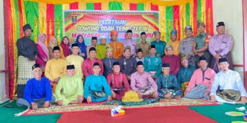 Pelatihan Sowong Soah Teimo Tepak Sirih oleh Suku Melayu Hamba Raja Kenegerian Kubu