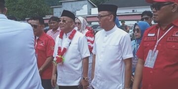 Kemeriahan Deklarasi Pasangan Calon Bupati H. Anton SH dan H. Abbas SE di Kolaka Utara