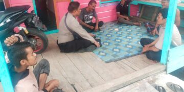 Bhabinkamtibmas Panipahan Laut: Pentingnya Silaturahmi untuk Pilkada Damai