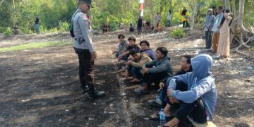 Membangun Sinergitas antara Bhabinkamtibmas dan Warga di Panipahan Darat