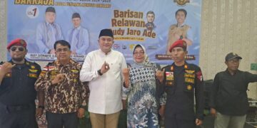 Deklarasi Barisan Relawan Rudy Susmanto dan Jaro Ade: Satu Komando Satu Tujuan