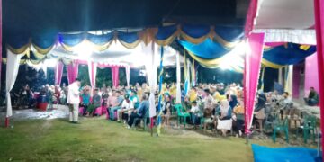 Kampanye Dialogis Paslon Asset di Simpang Kanan: Mewujudkan Program Sembako Murah