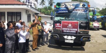 Komitmen Kapolres Kolaka Utara dalam Pendistribusian Logistik Pilkada 2024