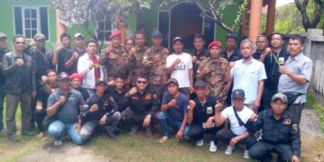 Penyerahan SK Mandat Ketua Ranting Desa Sukaharja oleh PAC Ciomas