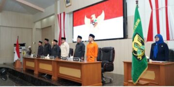 DPRD kabupaten Sukabumi Gelar Rapat Paripurna Bahas RAPERDA