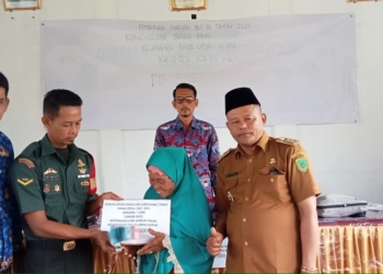 Salurkan BLT Bulan Januari s/d Juni, Kades Sungai Daun: Upaya Pemerintah untuk Kesejahteraan Warga