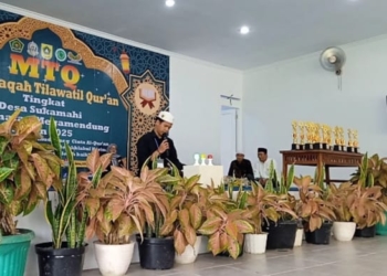 Antusiasme Remaja Sukamahi dalam Lomba MTQ Tingkat Desa Megamendung