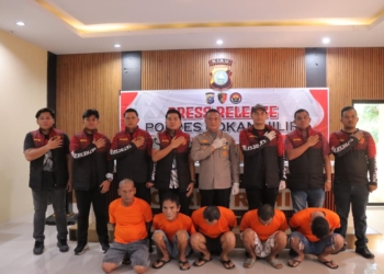 Polres Rohil Ungkap Kasus Perambahan dan Pembakaran Hutan, Lima Terduga Pelaku Diamankan